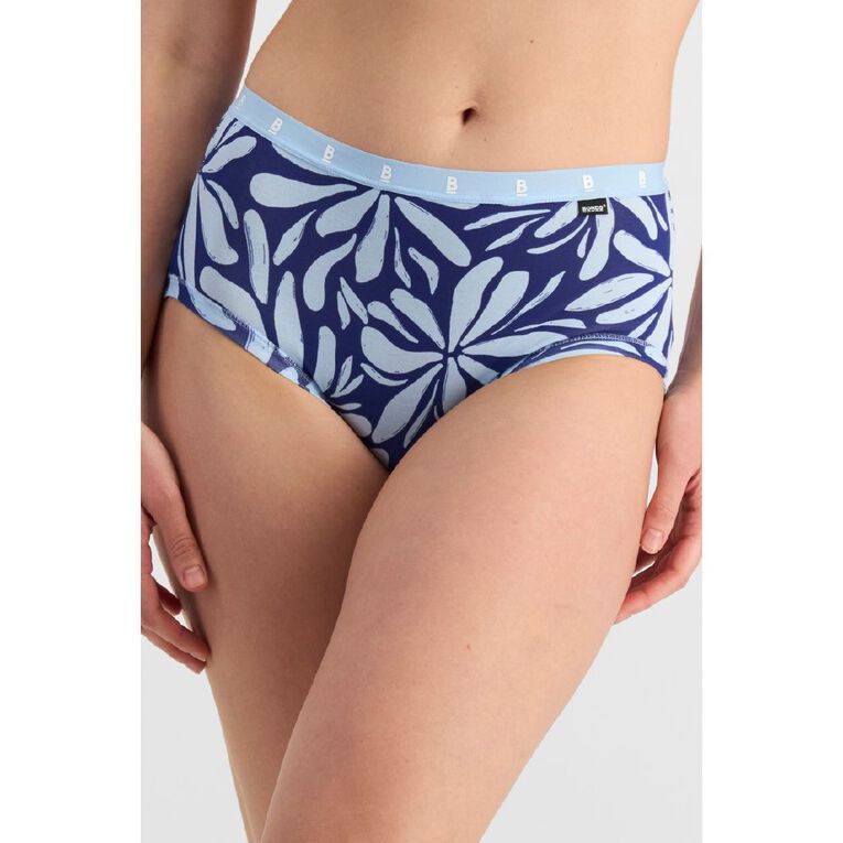 B FOR BONDS Women's Full Briefs 2 Pack, Blue Light, hi-res