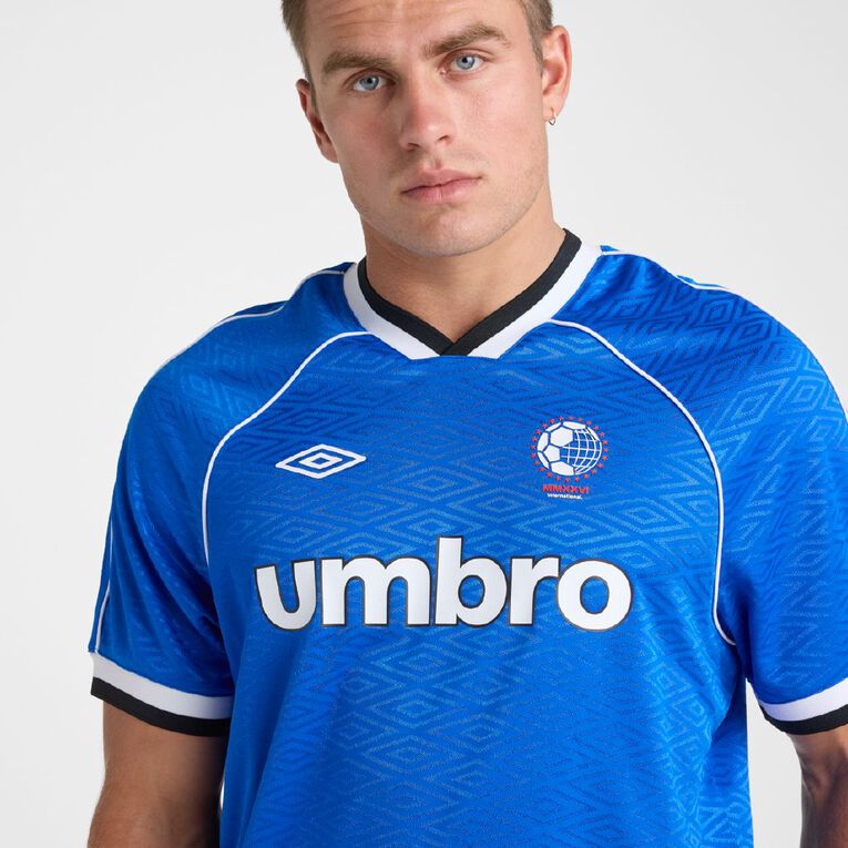 Umbro Unisex Adults Football Jersey, Blue, hi-res
