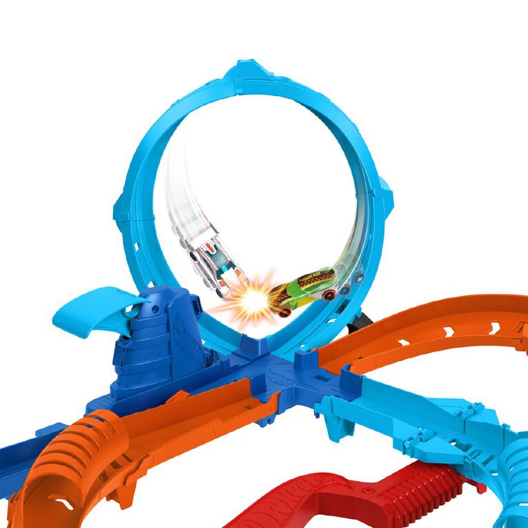 Hot Wheels Ultra Hots Blast Launch Face Off Trackset, , hi-res