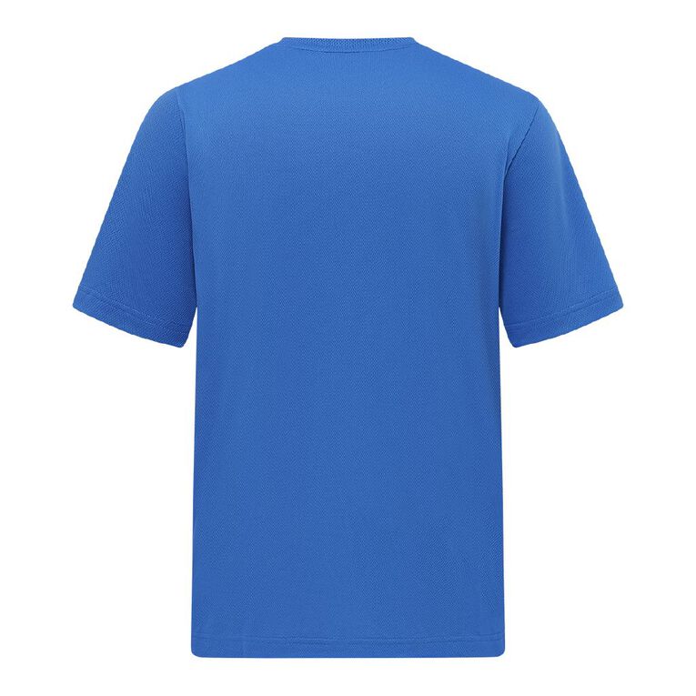 Active Intent Men's Cooldry Tee, Blue Mid, hi-res
