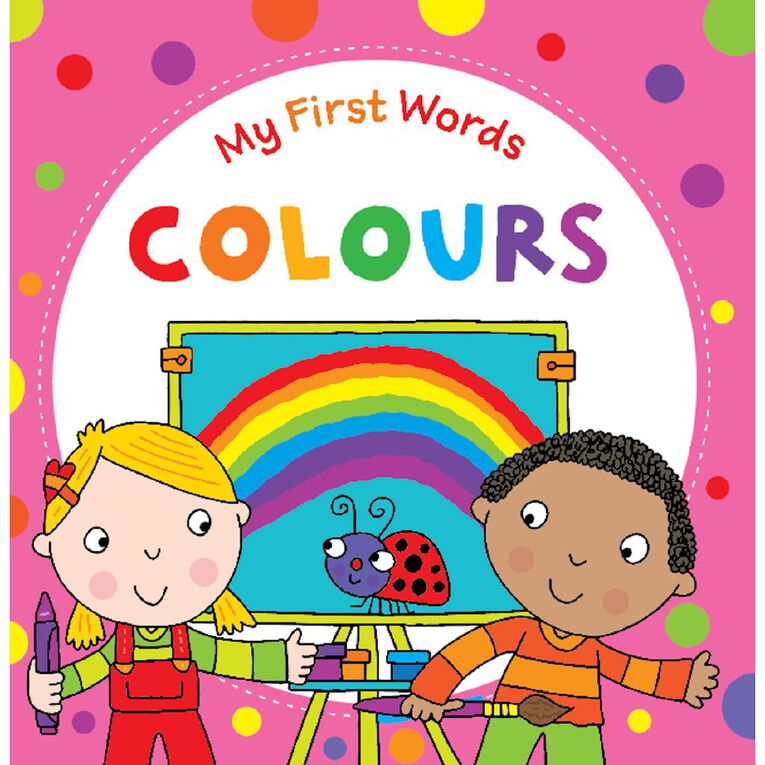 My First Words Colours Board Book by Blue Duck Books, , hi-res