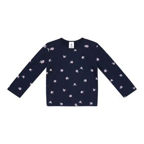 Young Original Toddler Girls' Long Sleeve Cosy Rib Tee