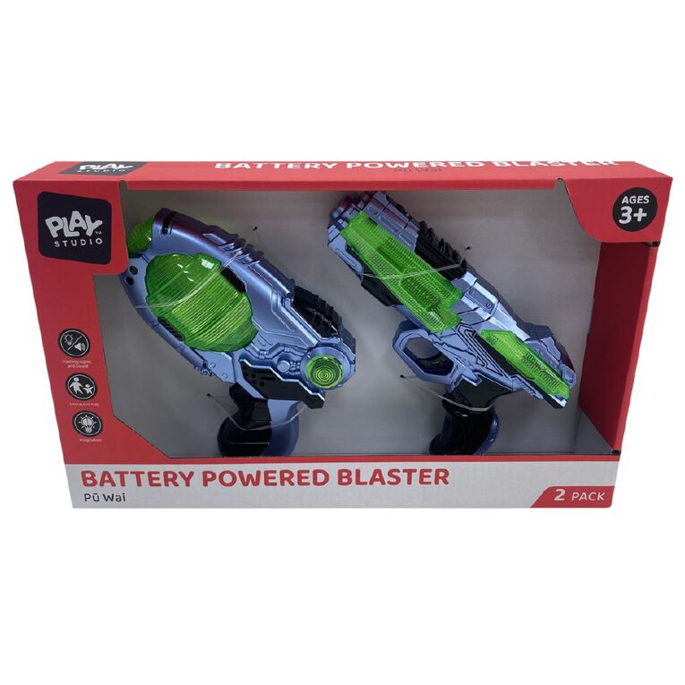 Play Studio Battery Powered Blaster 2 Pack, , hi-res