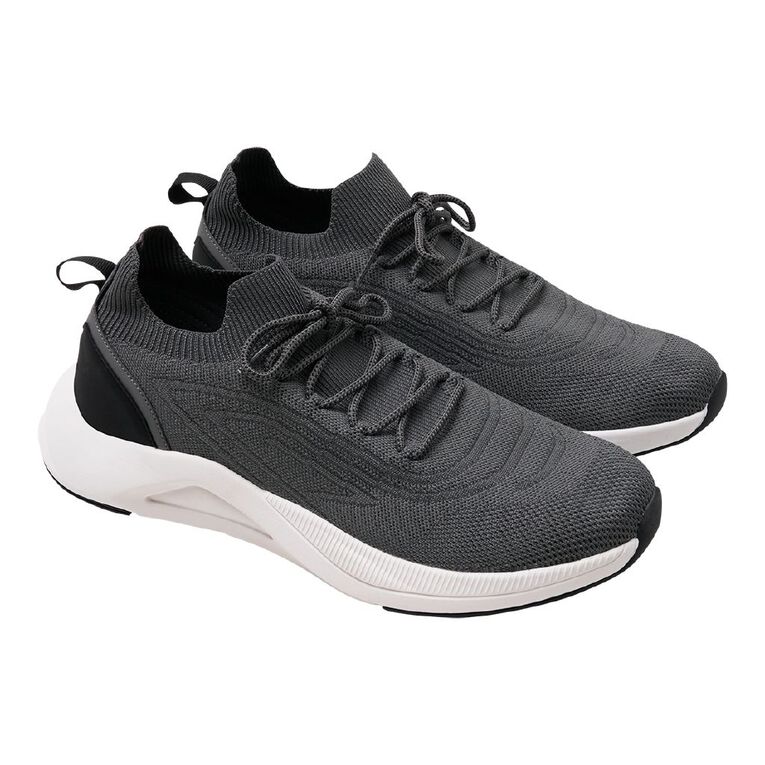 Active Intent Men's Fraser Trainers, Grey, hi-res