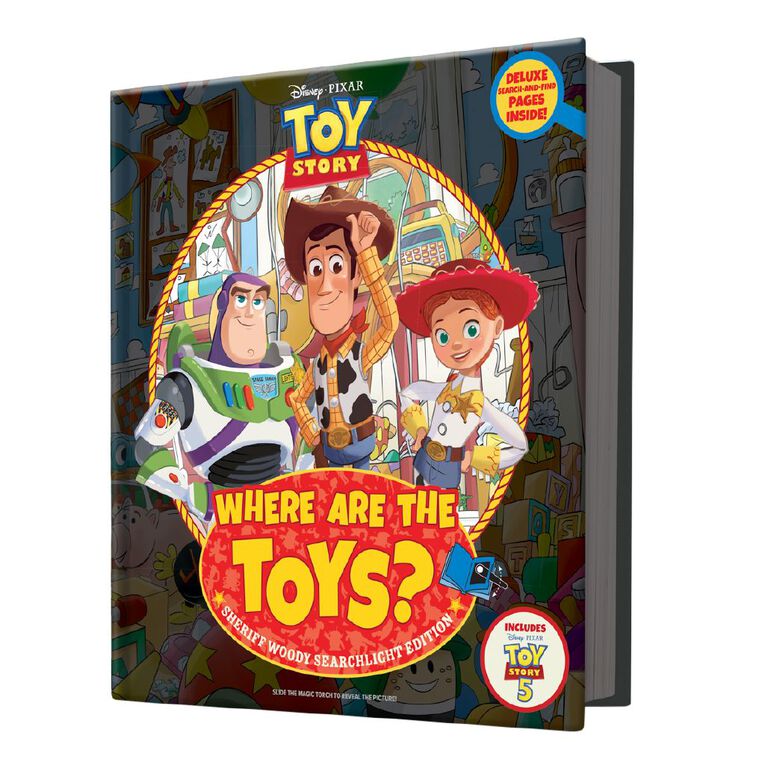Disney Pixar: Where Are The Toys? Sheriff Woody Searchlight Edition, , hi-res
