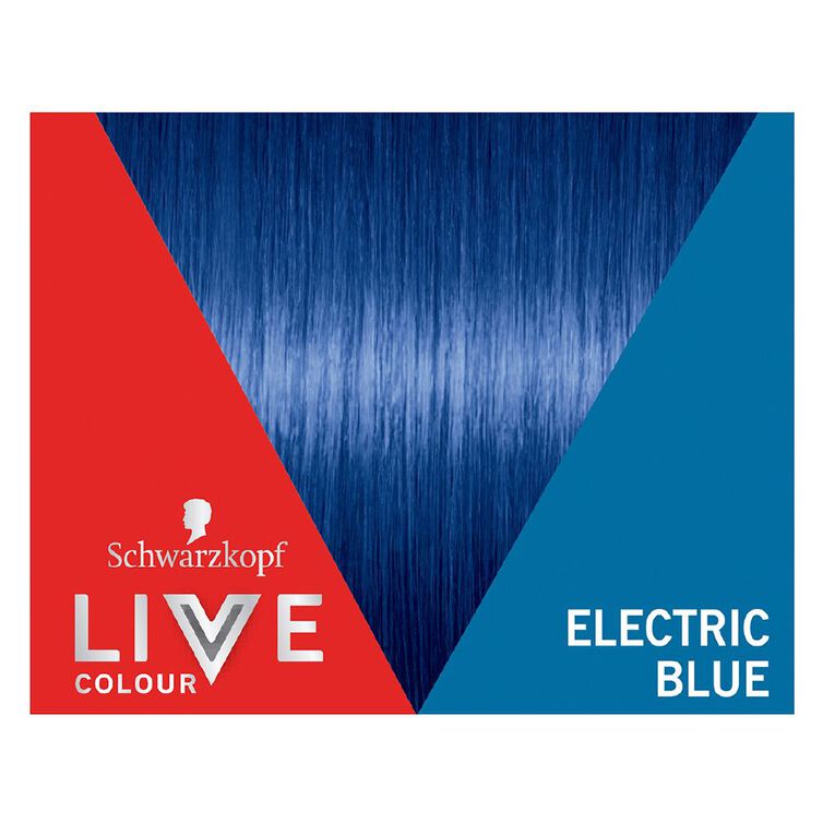 Schwarzkopf UBs LIVE Colour Electric Blue 75ml, , hi-res