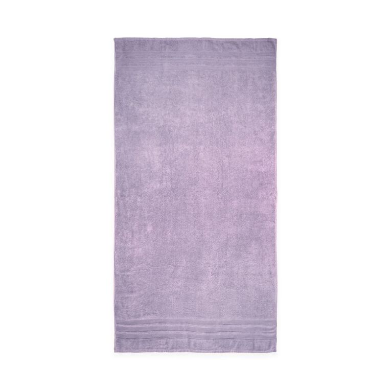 Living & Co Plush Plain Bath Towel Lilac, , hi-res