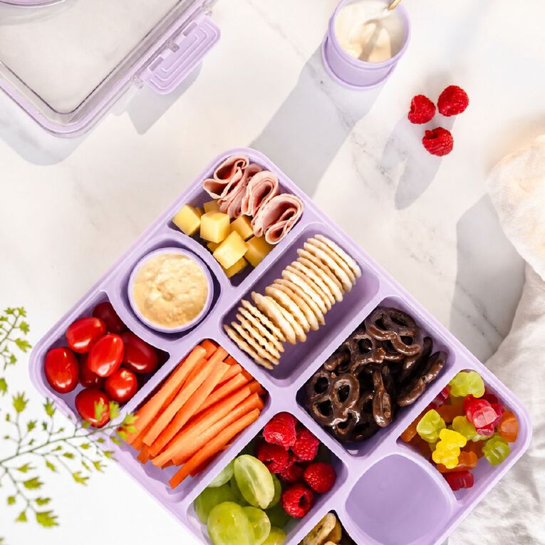 Kate's Kitchen Rectangle Snack & Serve Box Purple, , hi-res