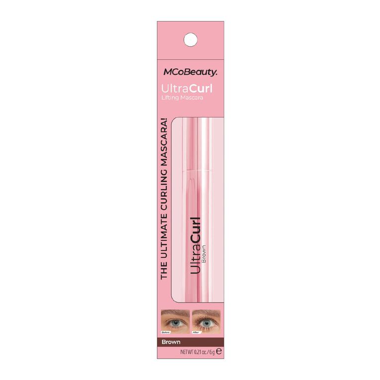 MCoBeauty UltraCurl Lifting Mascara Brown, , hi-res