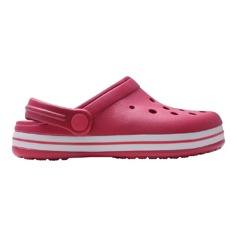 Young Original Senior Kids' Jack Frog Clog Shoes, Red, hi-res