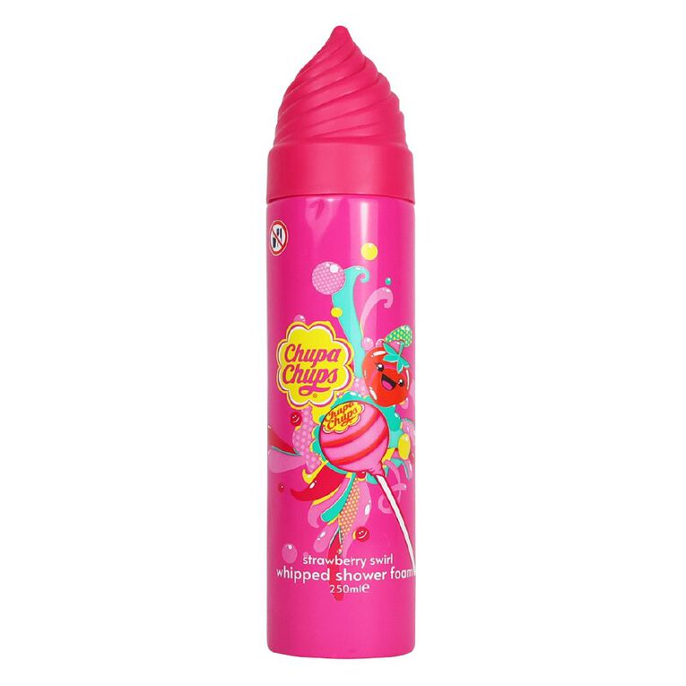 Chupa Chups Whipped Shower Foam Strawberry 250ml 250ml, , hi-res