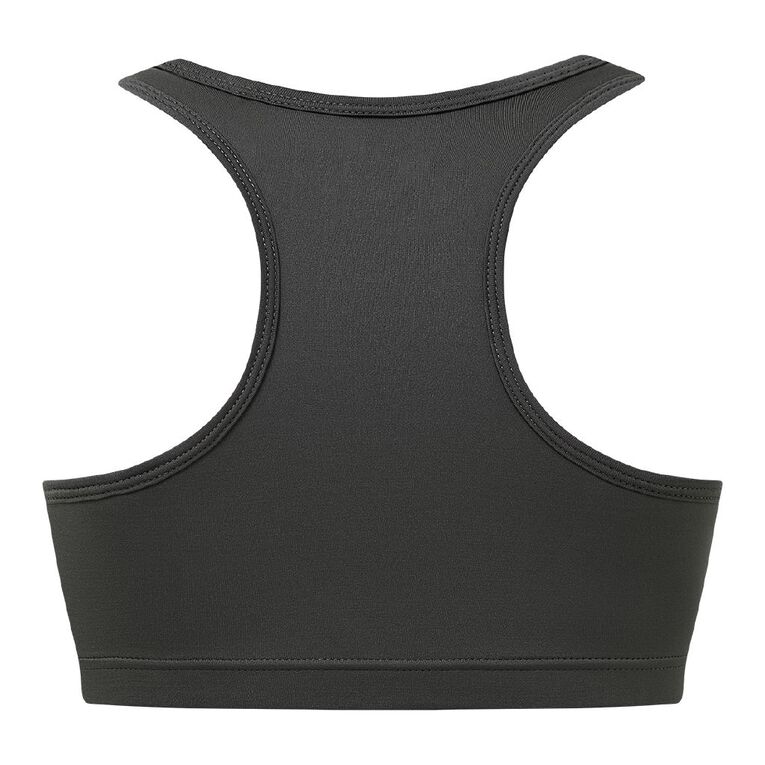 Active Intent Women's Low Impact Crop Top, Grey Dark, hi-res