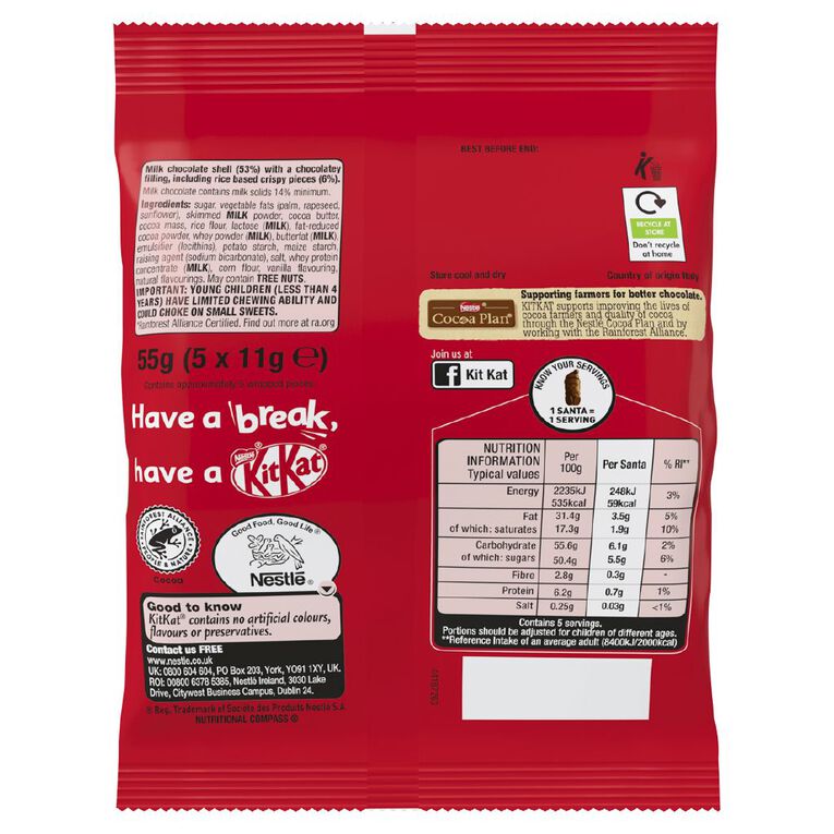 KitKat Santa Mini Pouch, , hi-res