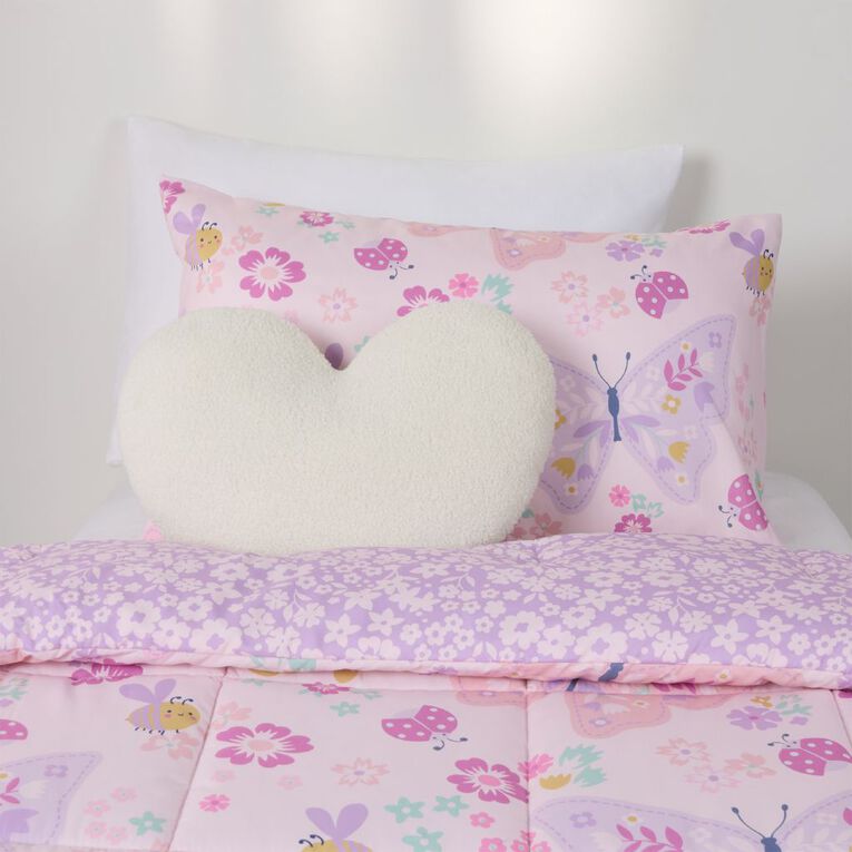 Living & Co Comforter Wildflower Multi-Coloured King Single, , hi-res