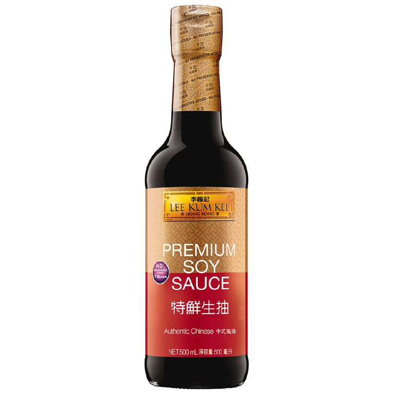 Lee Kum Kee Premium Soy Sauce 500ml, , hi-res