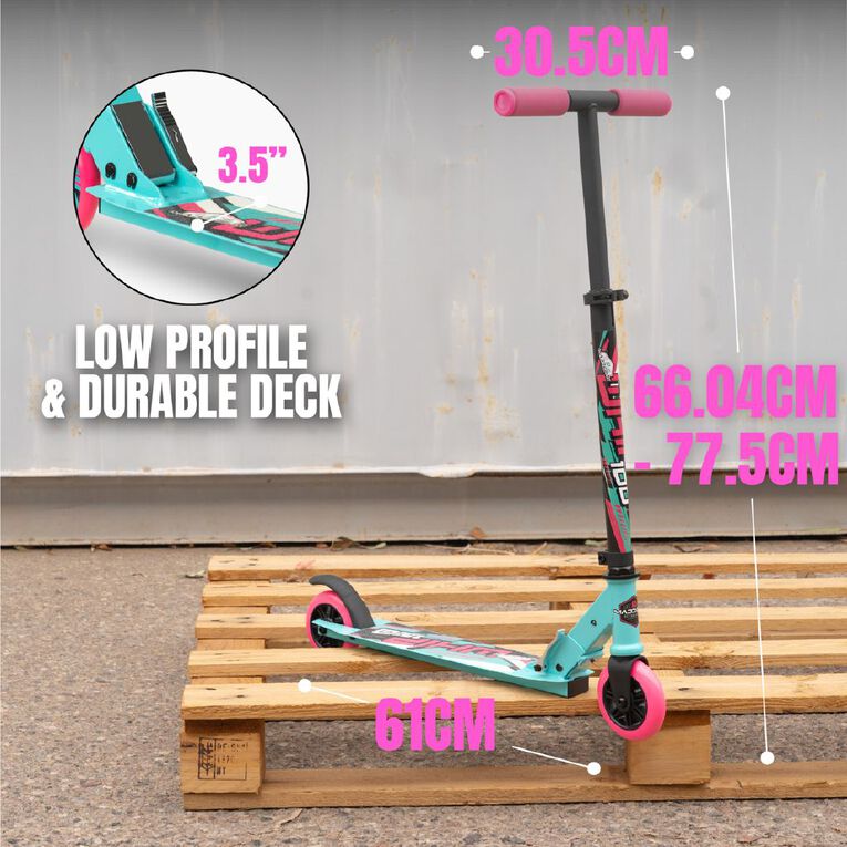 MADD Gear Whip 100 Scooter Teal / Pink, , hi-res