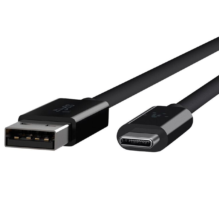 Belkin Usb 3.1 USB-C To USB-A Cable 1M Black Black, , hi-res