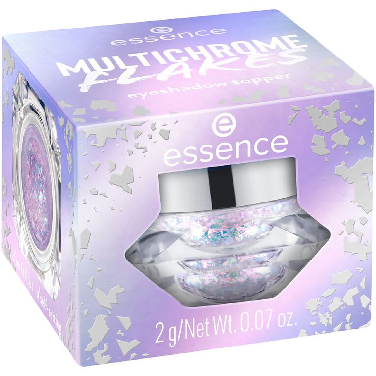 Essence Multichrome Flakes Eyeshadow Topper 01, , hi-res