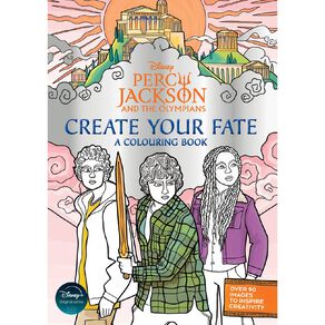 Disney: Percy Jackson & The Olympians Create Your Fate Colouring Book