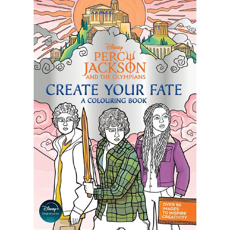 Disney: Percy Jackson & The Olympians Create Your Fate Colouring Book, , hi-res