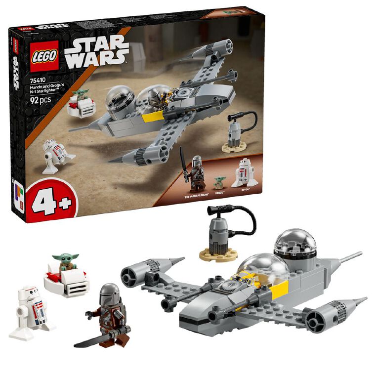 LEGO Star Wars Mando & Grogu N-1 Starfighter 75410, , hi-res