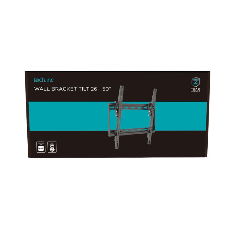 Tech.Inc Tilt TV Wall Mount 26 to 50in Vesa 400mm x 400mm, , hi-res