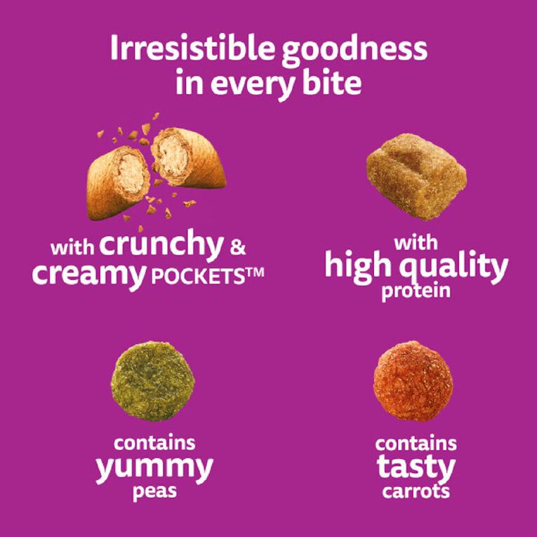 Whiskas Adult Dry Cat Food Beef & Lamb Bag 1.8kg, , hi-res