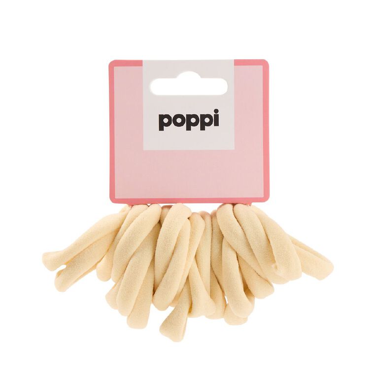Poppi Soft Elastic Blonde 24 Pack, , hi-res