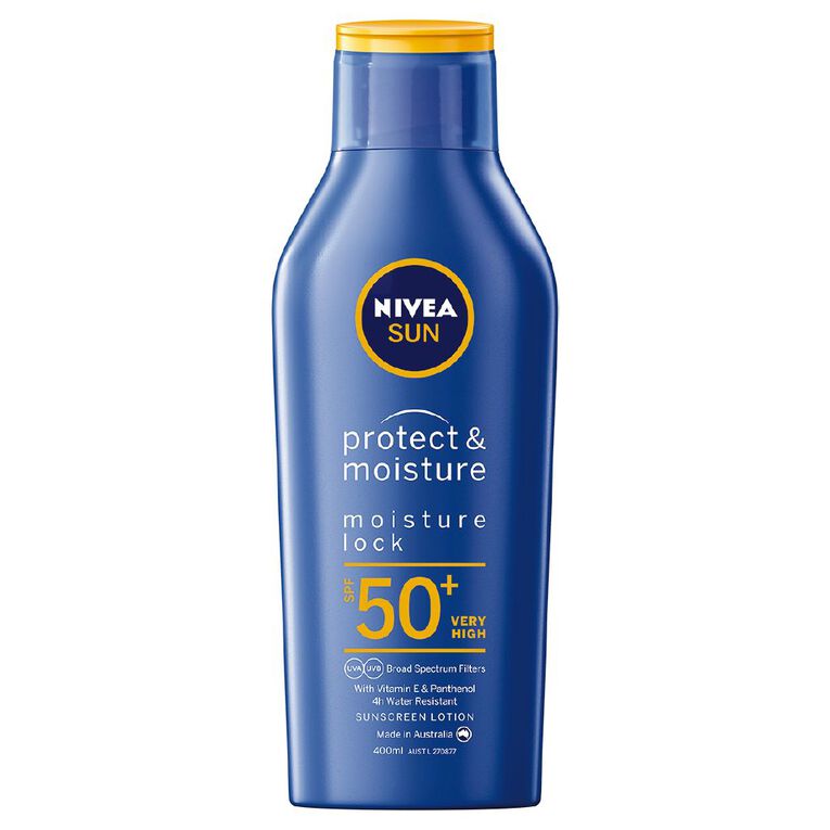 Nivea Sun Protect and MoistureSPF 50 Lotion 400ml, , hi-res