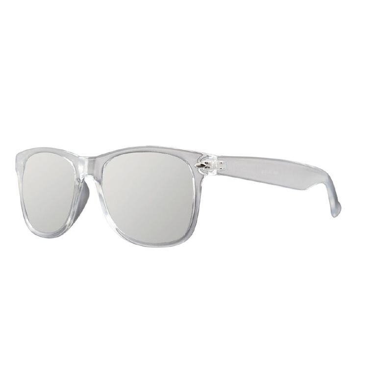 H&H Unisex Mirror Sunglasses, Clear, hi-res