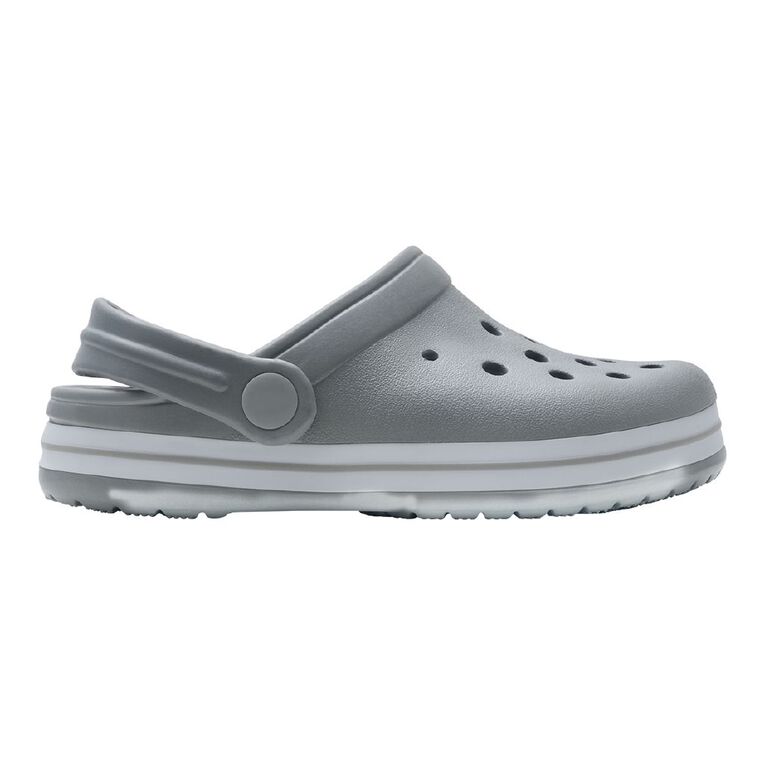Young Original Senior Kids' Jack Frog Clog Shoes, Grey, hi-res