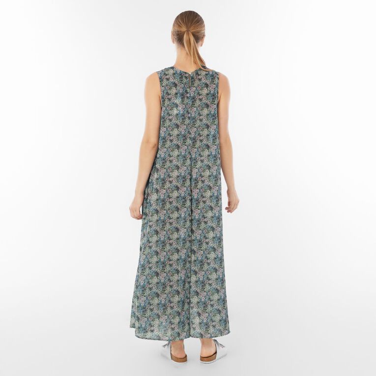 H&H Women's Amber Rixon Trapeze Maxi Dress, Multi-Coloured, hi-res