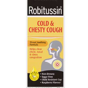 Robitussin Cold And Chesty Cough Liquid 200ml