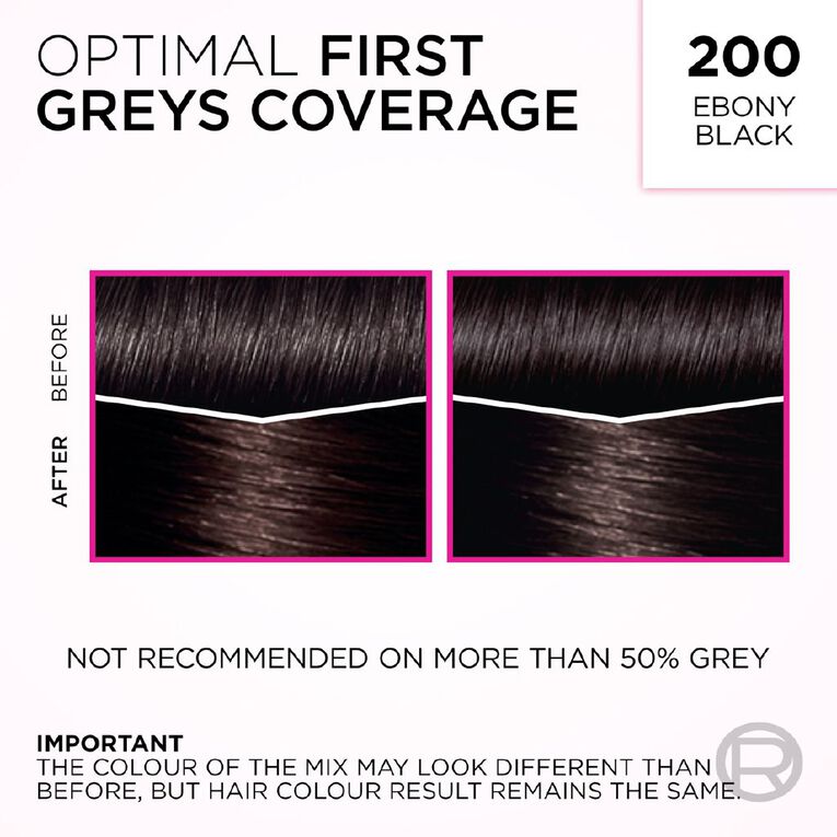 L'Oreal Paris Casting Creme Hair Colour 200 Ebony Black, , hi-res