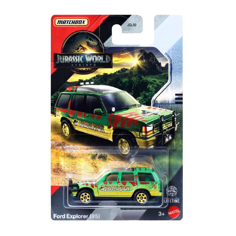 Matchbox Jurassic Diecast Vehicles Assorted, , hi-res