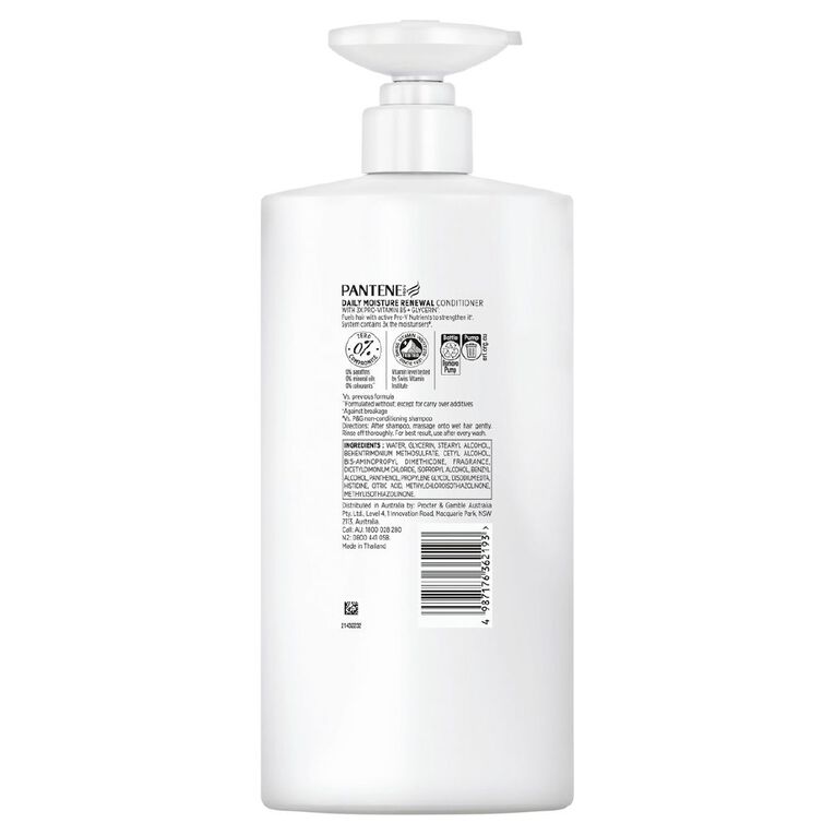 Pantene Conditioner Daily Moisture Renewal 800ml, , hi-res