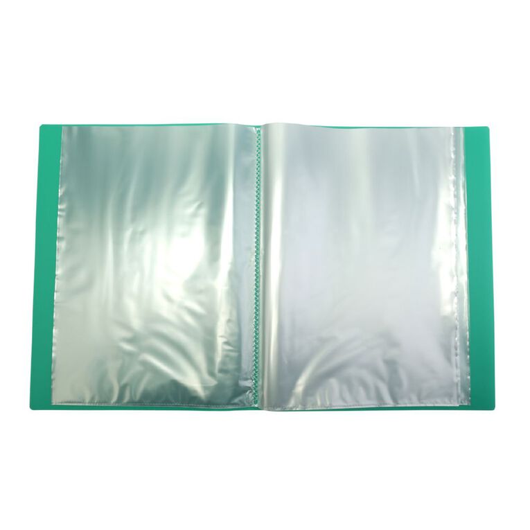 WS Colour Pop Clearbook Premium 40 Page Green, , hi-res