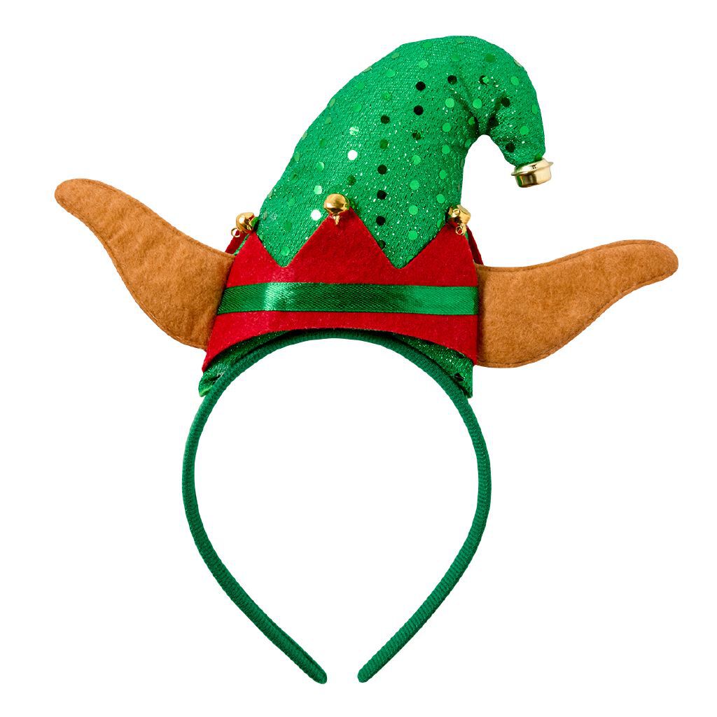 Amscan Santa & Elf Haarband Set – Lustige Weihnachts-Accessoires Für Partys & Feiern