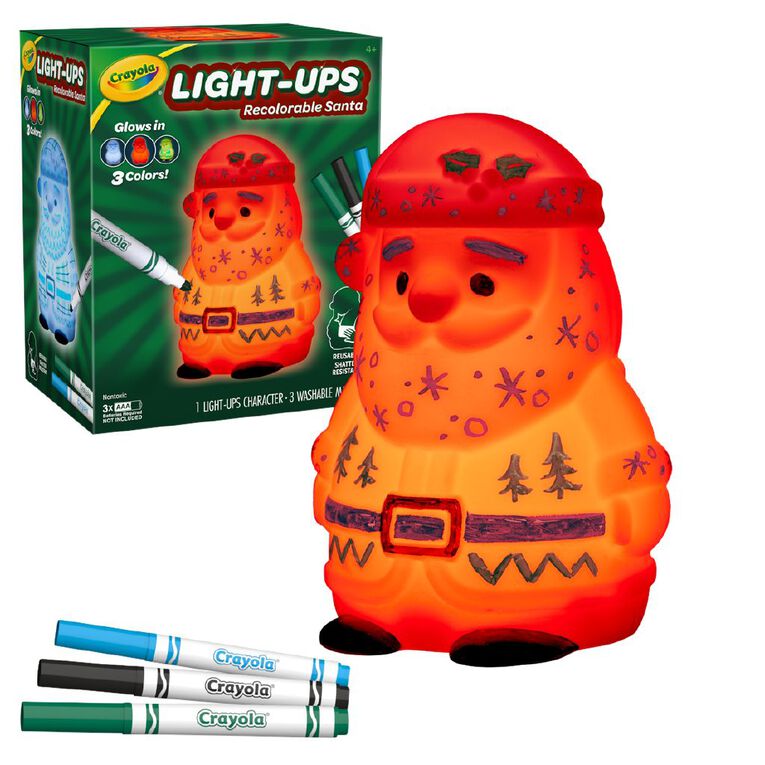 Crayola Light-ups Santa, , hi-res