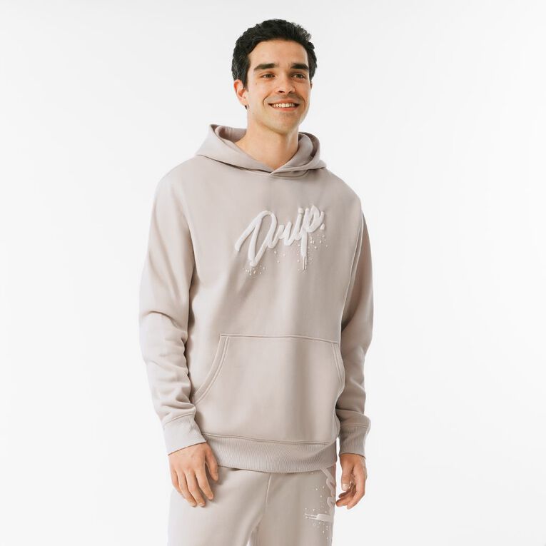 Garage Men's Hooded Sweat Graphic, Grey Light, hi-res