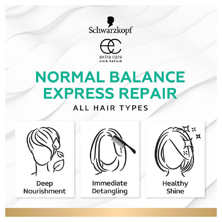 Schwarzkopf Extra Care Normal Balance Express Conditioner 250ml, , hi-res