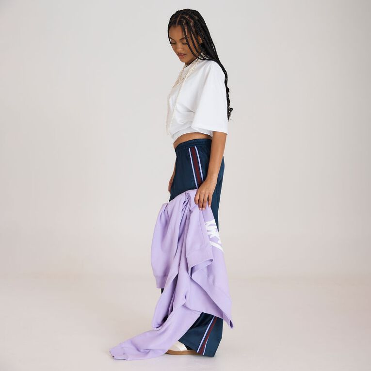BRDRLESS Sloane Crop Short Sleeve Tee, White, hi-res
