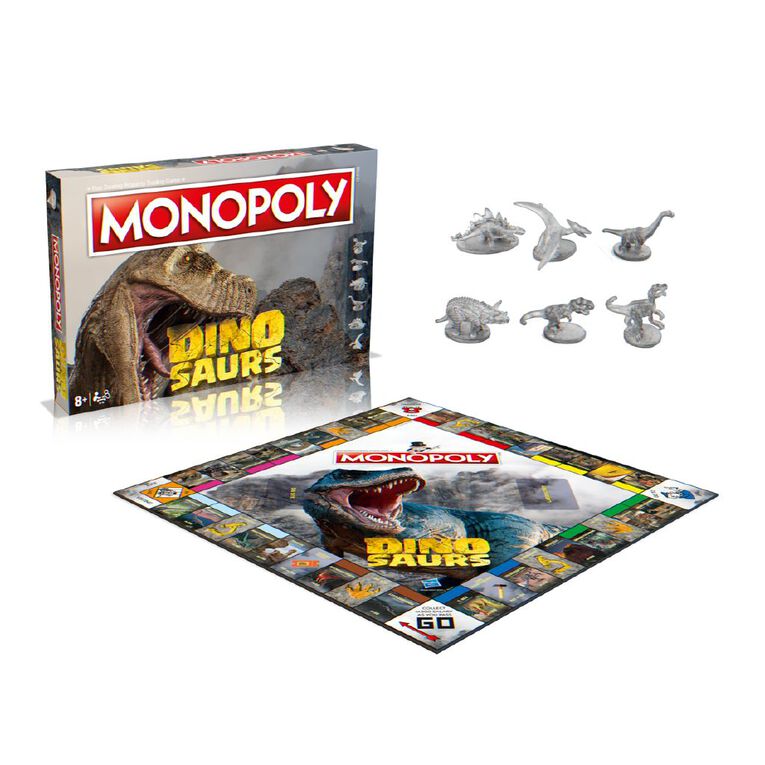 Dinosaurs Monopoly Game, , hi-res