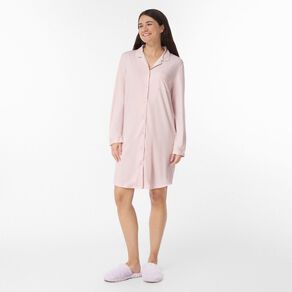 H&H Women's Comfy Button Up Nightie