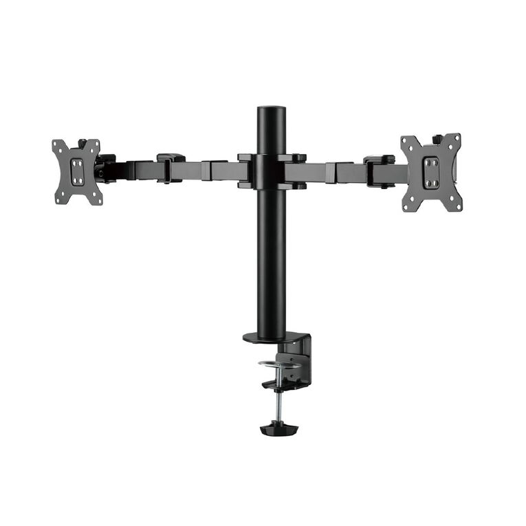 Bracom Dual Monitor Steel Articulating Monitor Arm Black, , hi-res