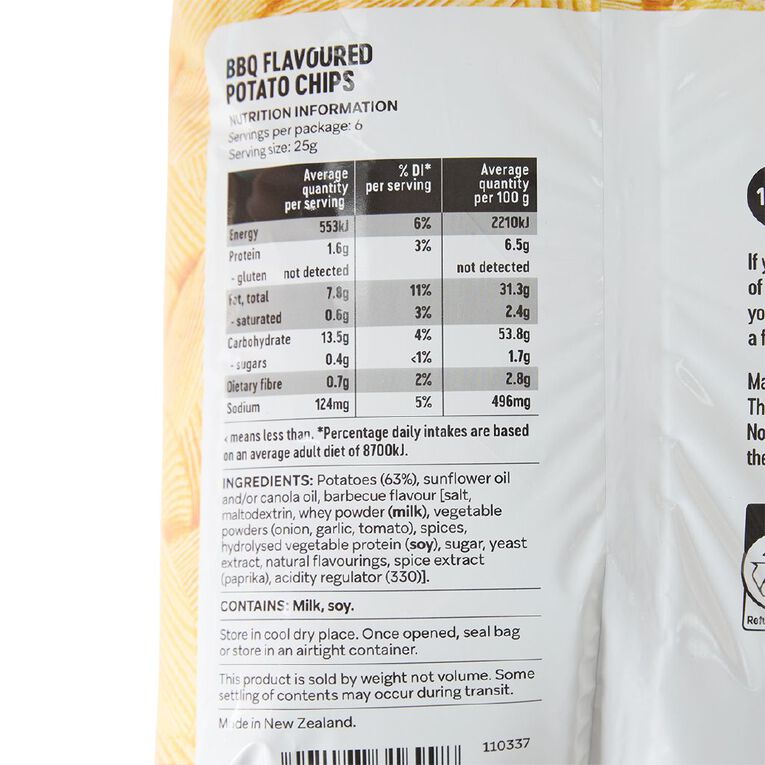 Market Kitchen Chips BBQ 150g, , hi-res