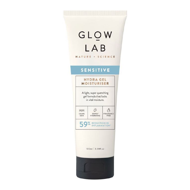 Glow Lab Sensitive Hydra Gel Moisturiser 100ml, , hi-res