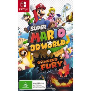 Nintendo Switch Super Mario 3D World + Bowser's Fury
