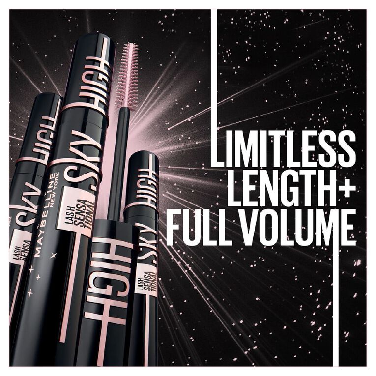 Maybelline Lash Sensational Sky High Washable Mascara Cosmic Black, , hi-res