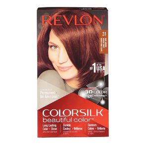 revlon coloursilk hair colour dark auburn 31 1 each